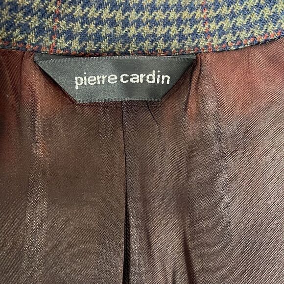 Pierre Cardin Glen Check Houndstooth Sport Coat Blazer 2 Button - Picture 10 of 10